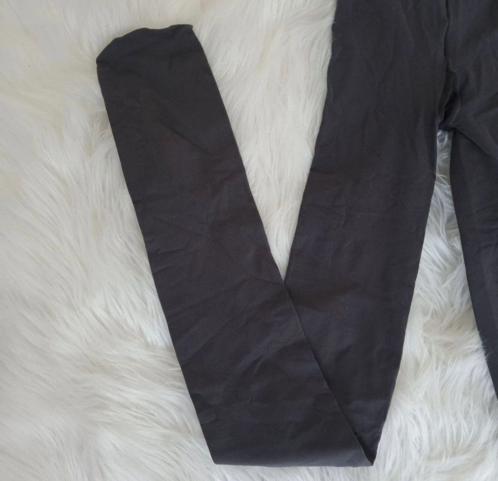 Nouveau pantalon opaque gris foncé / noir - Taille L – photo 3